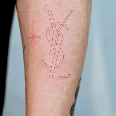 YSL tattoos